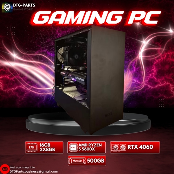 Gaming PC // RTX 4060 Ti & AMD Ryzen 5 5600X