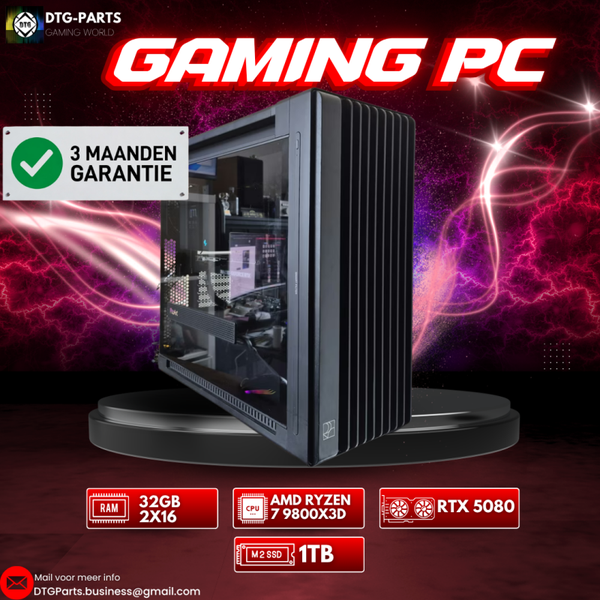 Gaming PC // RTX 5080 & AMD 7 9800X3D