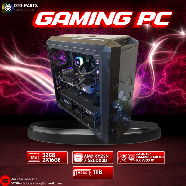 Gaming PC // RX 7800 XT & AMD Ryzen 7 5800X3D