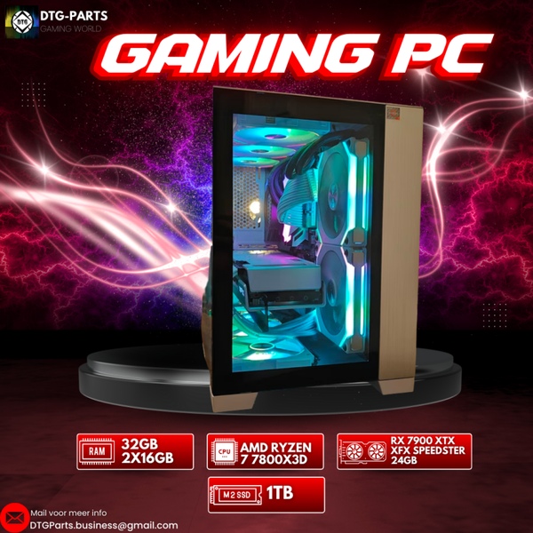 Gaming PC // RX 7900XTX & AMD 7 7800X3D