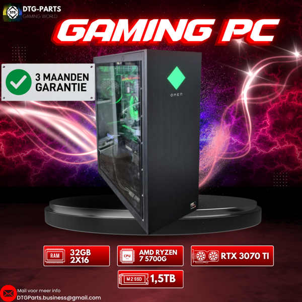 Gaming PC // RTX 3070 TI & AMD 7 5700G & 32GB