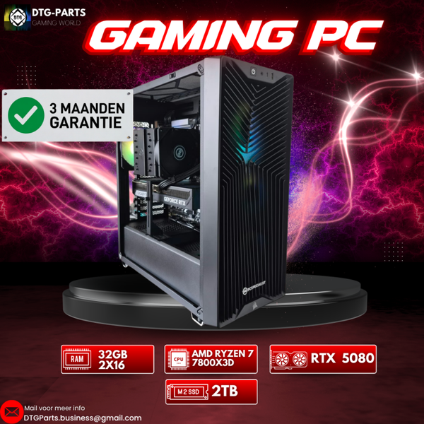 Gaming PC // RTX 5080 & AMD 7 7800X3D