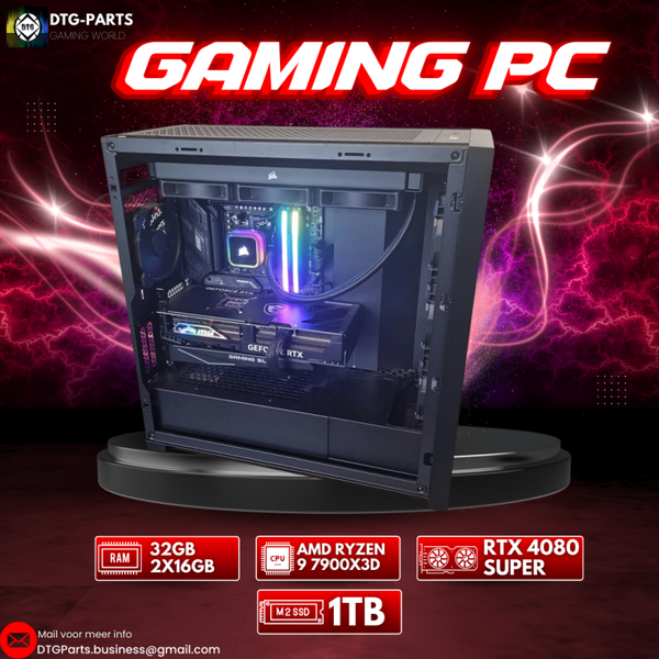 Gaming PC // RTX 4080 Super & AMD Ryzen 9 7900X3D