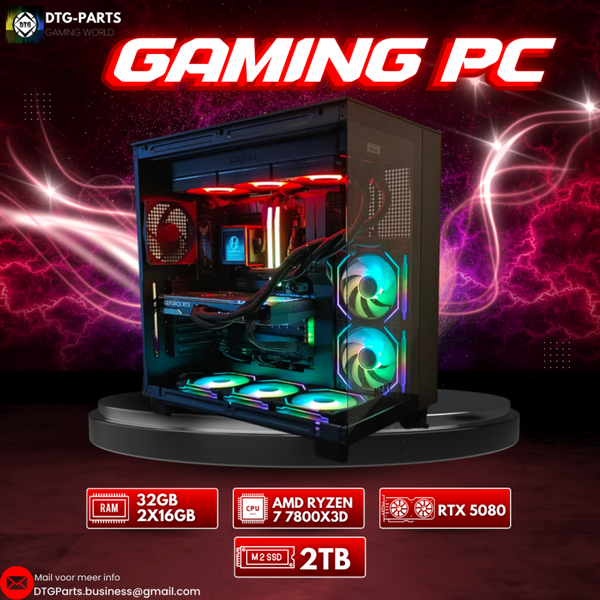 Gaming PC // RTX 5080 & AMD 7 7800X3D