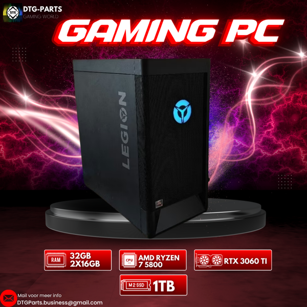 Gaming PC // RTX 3060 ti & AMD 7 5800