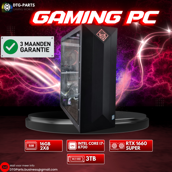 Gaming PC // GTX 1660 Super & intel Core i7-8700