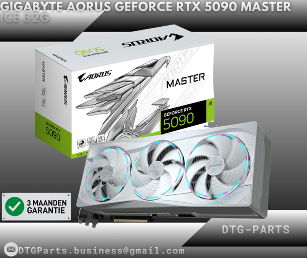 Gigabyte AORUS GeForce RTX 5090 MASTER ICE 32G