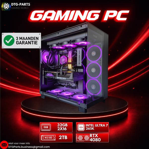 Gaming PC // RTX 4080 Super & Intel Ultra 7 265K