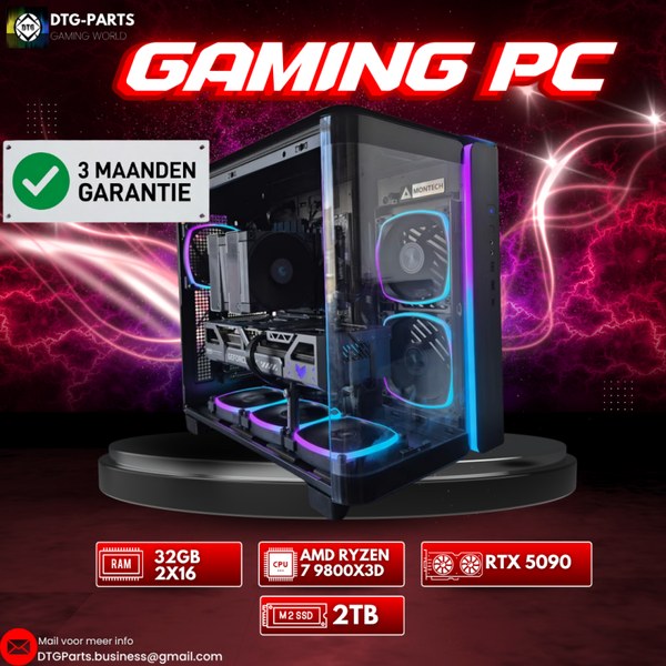 Gaming PC // RTX 5090 & AMD 7 9800X3D