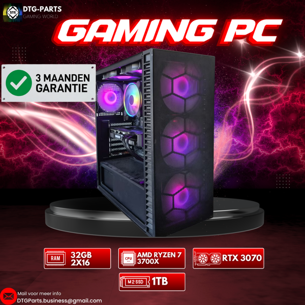Gaming PC // RTX 3070 & AMD Ryzen 7 3700X