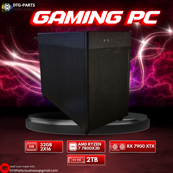 Gaming PC // RX 7900 XTX & AMD Ryzen 7 7800X3D