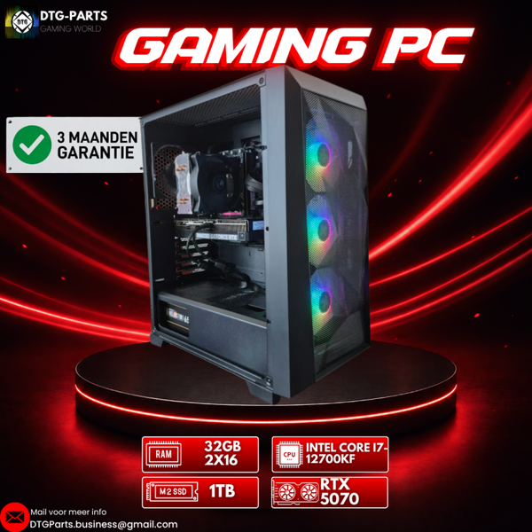Gaming PC // RTX 5070 & i7-12700KF & 32GB
