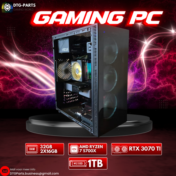 Gaming PC // RTX 3070 Ti & AMD Ryzen 7 5700X