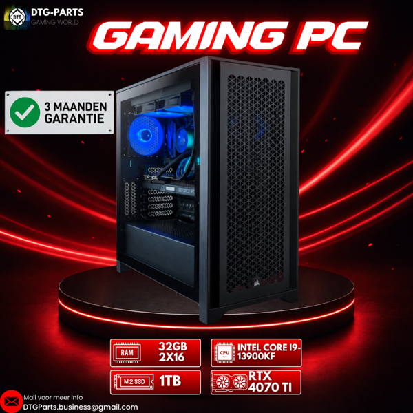 Gaming PC // RTX 4070 ti & Intel Core i9-13900KF & 32GB