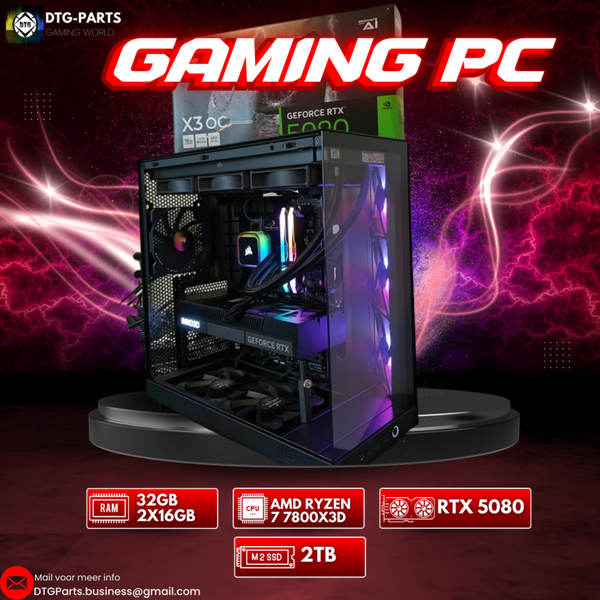 Gaming PC // RTX 5080 & AMD Ryzen 7 7800X3D