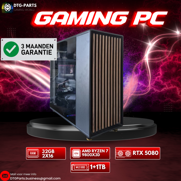 Gaming PC // RTX 5080 & AMD 7 9800X3D