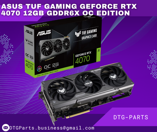 ASUS TUF Gaming GeForce RTX 4070 12GB GDDR6X OC Edition