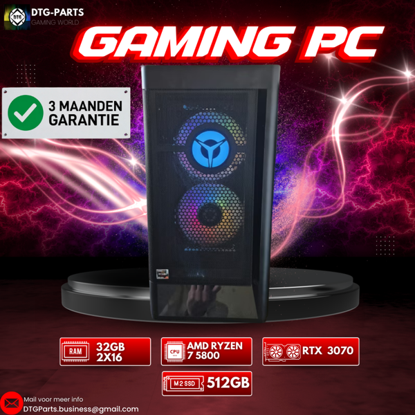 Gaming PC // RTX 3070 & AMD Ryzen 7 5800