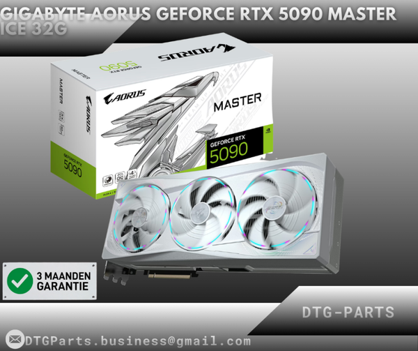 Gigabyte AORUS GeForce RTX 5090 MASTER ICE 32G