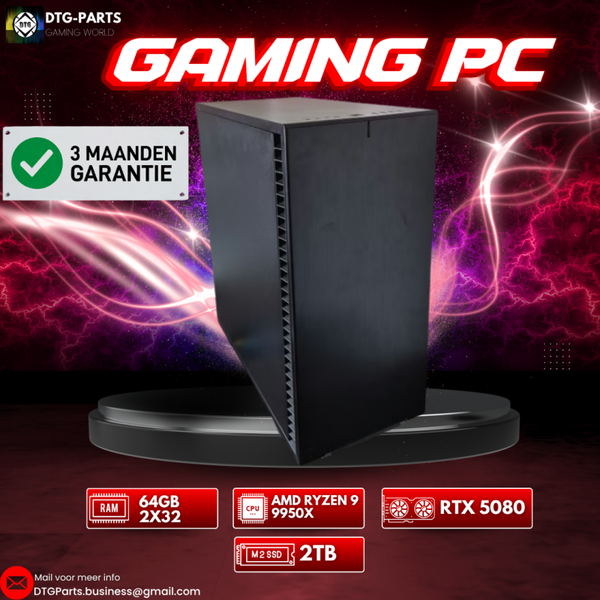 Gaming PC // RTX 5080 & AMD 9 9950X & 64GB