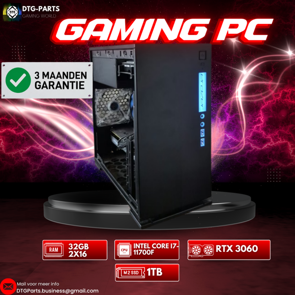 Gaming PC // RTX 3060 & Intel Core i7-11700F & 32GB