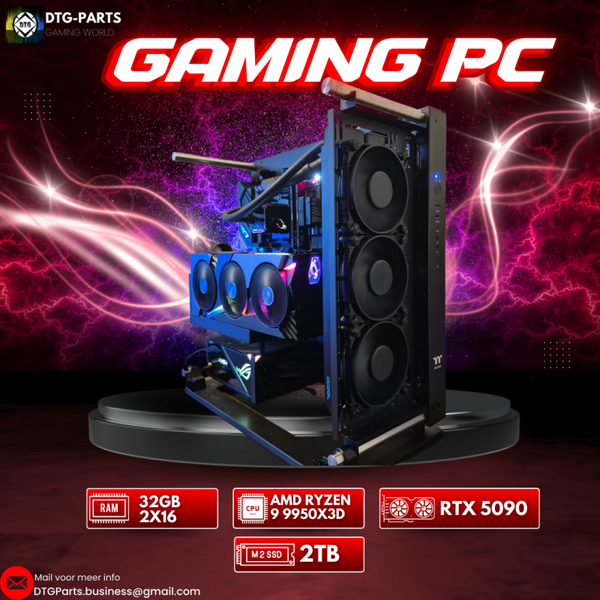 Gaming PC // RTX 5090 & AMD Ryzen 9 9950X3D