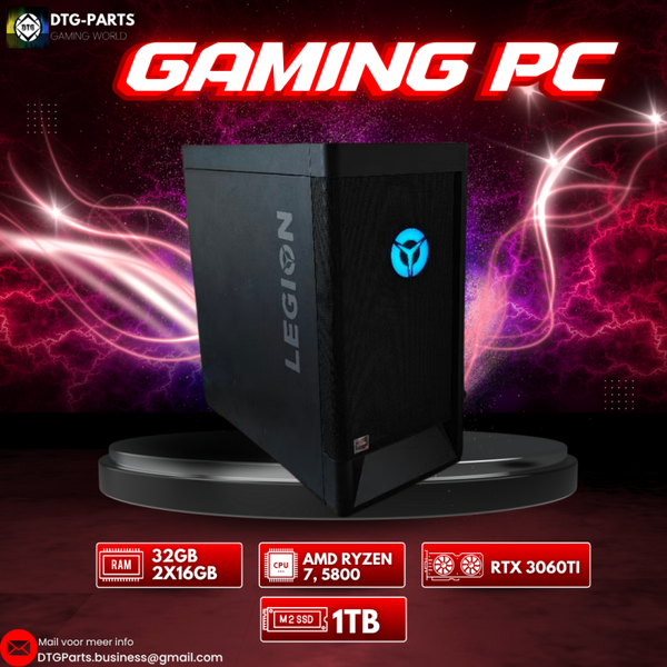 Gaming PC // RTX 3060 ti & AMD 7 5800
