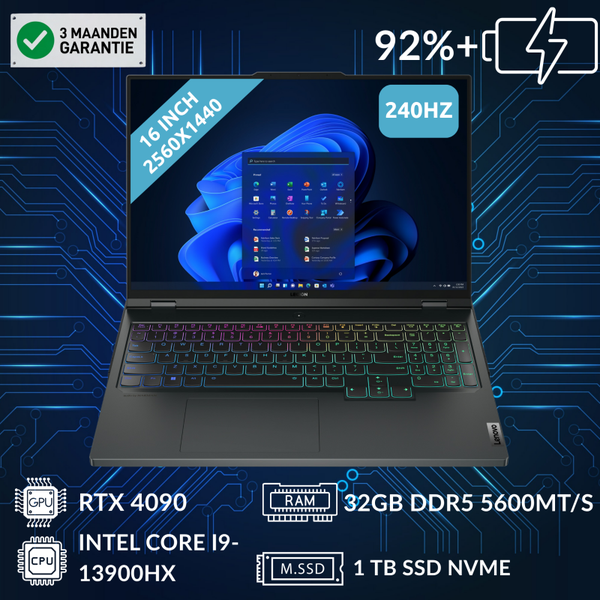 Lenovo Legion Pro 7 (RTX 4090 & Intel Core i9-13900HX)