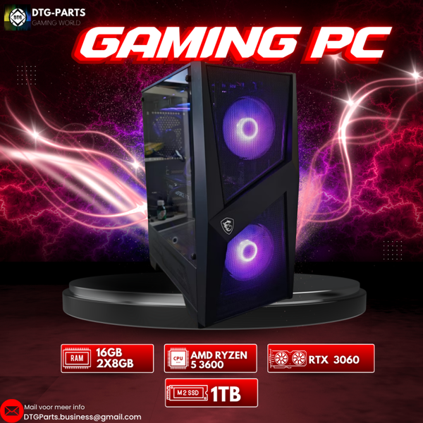 Gaming PC // RTX 3060 & AMD 5 3600