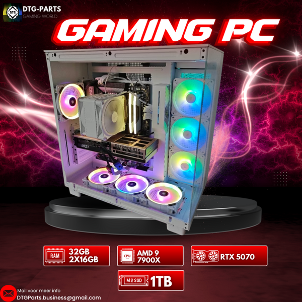 Gaming PC // RTX 5070 & AMD 9 7900X