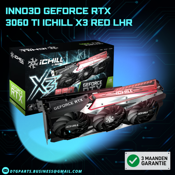 INNO3D GeForce RTX 3060 Ti iChill X3 Red LHR