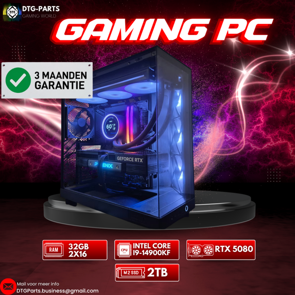 Gaming PC // RTX 5080 & Intel Core i9-14900K