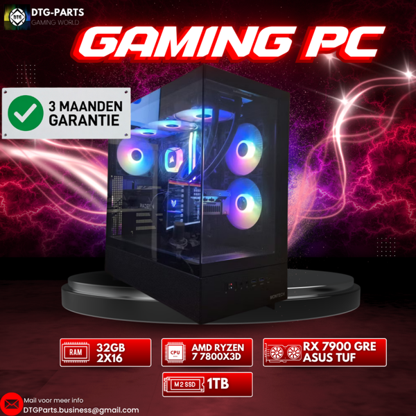 Gaming PC // RX 7900 GRE & AMD 7 7800X3D