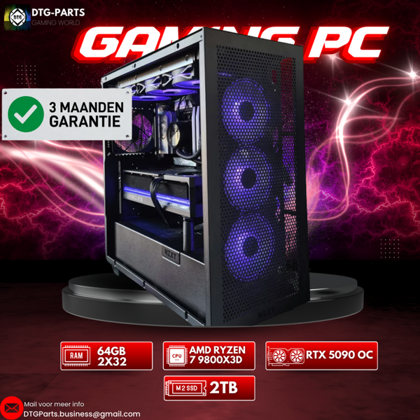 Gaming PC // RTX 5090 ROG ASTRAL & AMD 7 9800X3D & 64GB DDR5