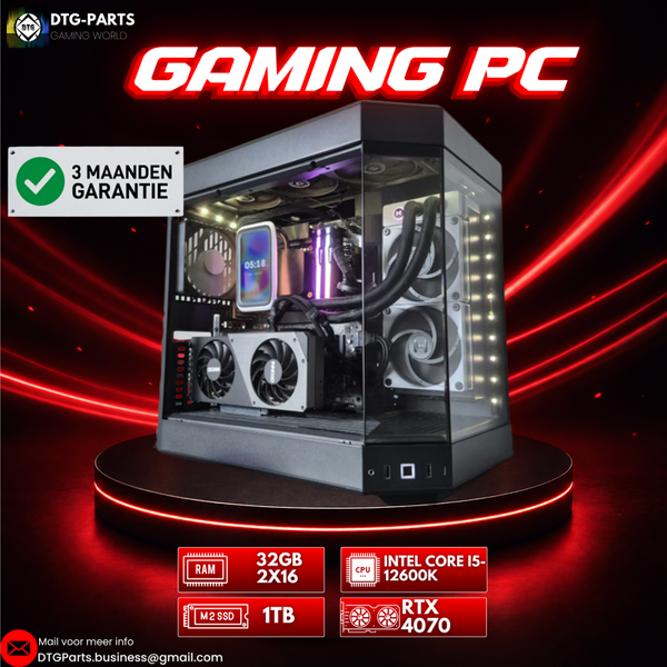 Gaming PC // RTX 4070 & Intel Core i5-12600K & 32GB DDR5