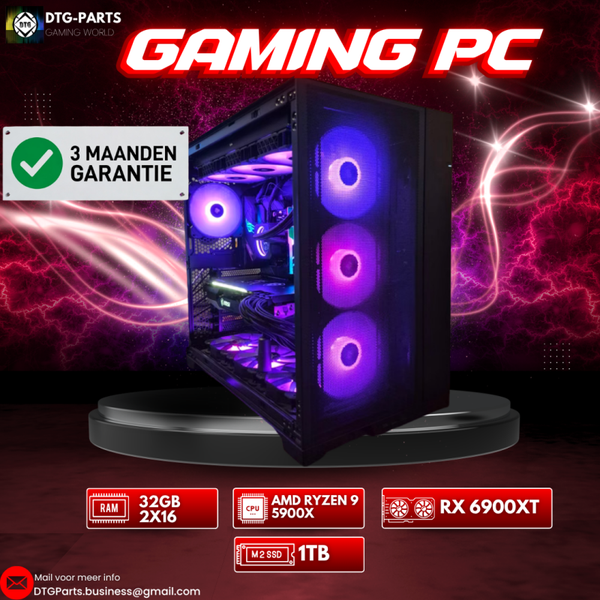Gaming PC // RX 6900 XT & AMD Ryzen 9 5900X