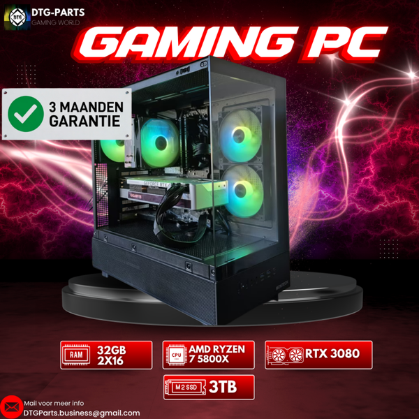 Gaming PC // RTX 3080 & AMD 7 5800X