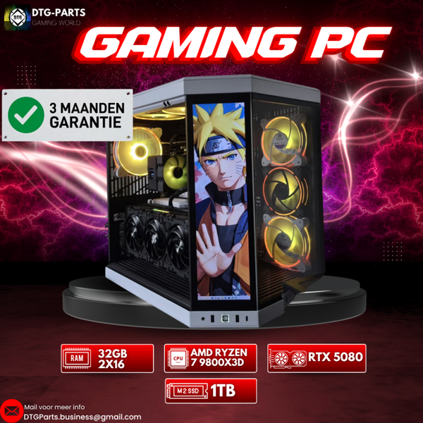 Gaming PC // RTX 5080 & AMD Ryzen 7 9800X3D
