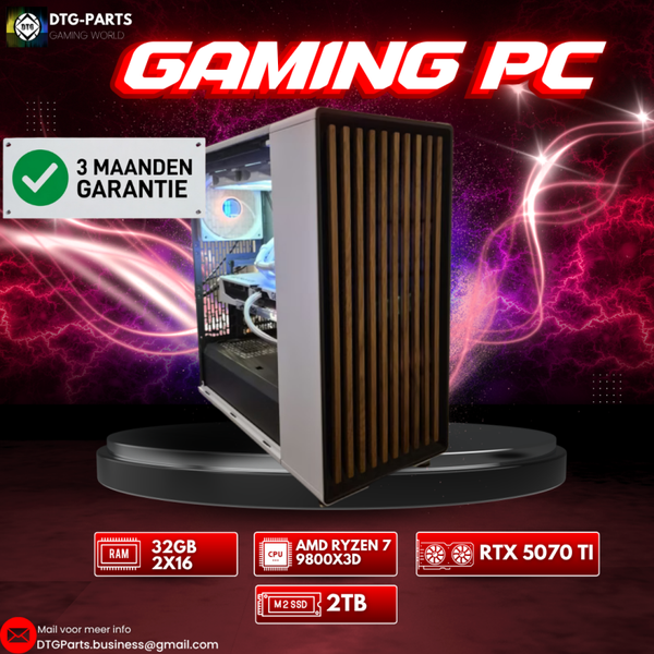 Gaming PC // RTX 5070 ti & AMD 7 9800X3D