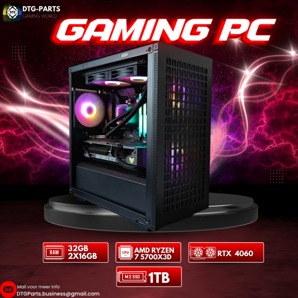 Gaming PC // RTX 4060 ti & AMD 7 5700X3D