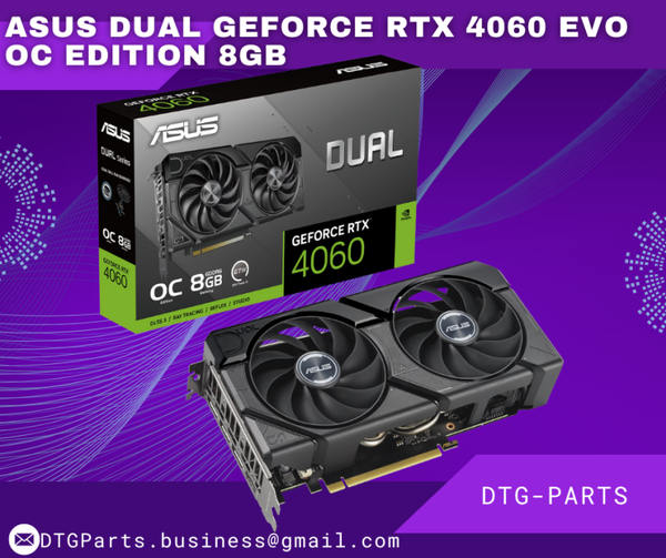ASUS Dual GeForce RTX 4060 EVO OC Edition 8GB