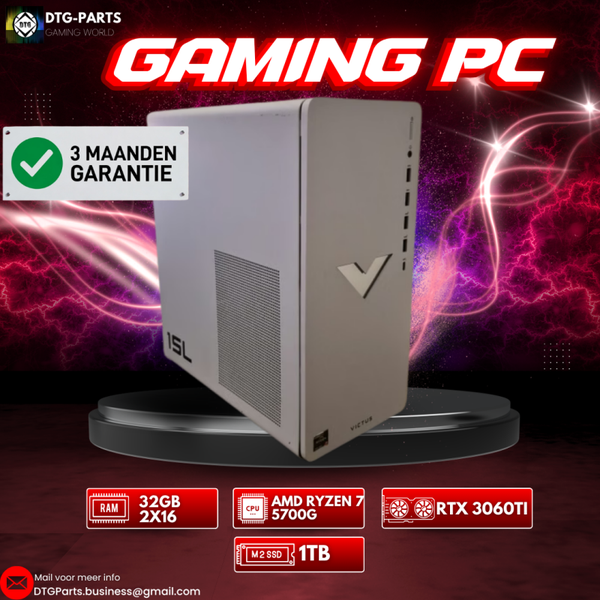 Gaming PC // RTX 3060 ti & AMD Ryzen 7 5700G