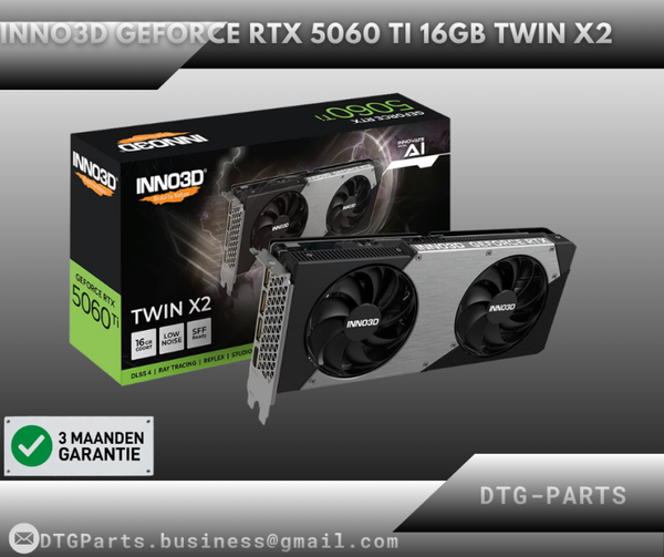 INNO3D GeForce RTX 5060 Ti 16GB TWIN X2
