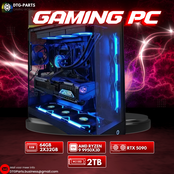 Gaming PC // RTX 5090 & AMD 9 9950X3D