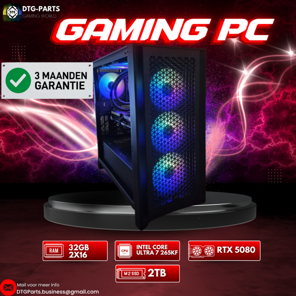 Gaming PC // RTX 5080 & Intel Core Ultra 7 265KF