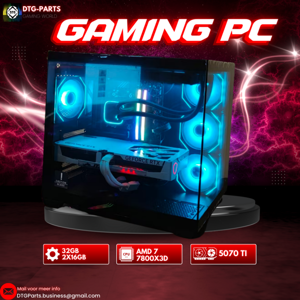 Gaming PC // RTX 5070 ti & AMD 7 7800X3D