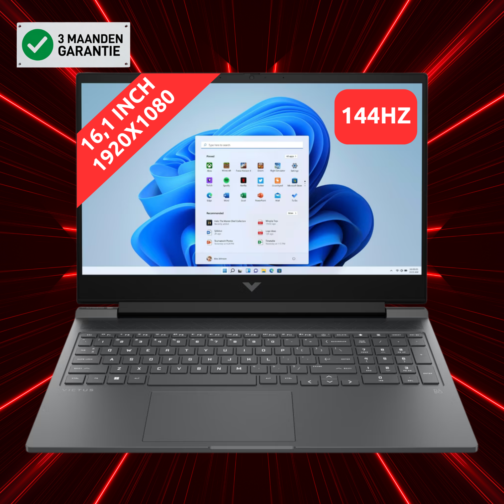 HP Victus 16-s0045nd (RTX 4070 & AMD Ryzen 7 7840HS)