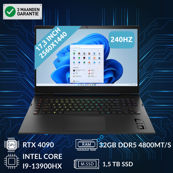 HP Omen 17 (RTX 4090 & Intel Core i9-13900HX)