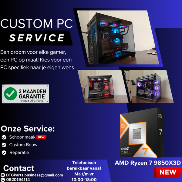 Custom GamePC // Uit voorraad