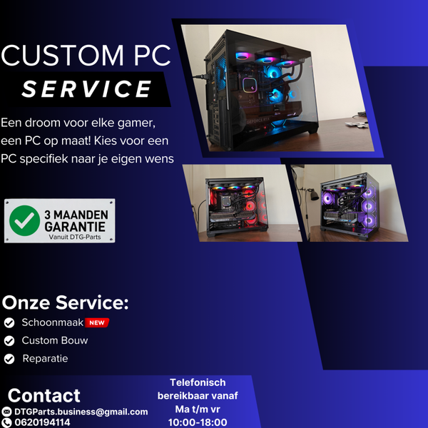 Custom GamePC // Uit voorraad
